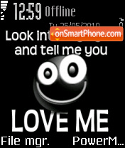 Love Me 03 tema screenshot