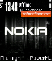 Nokia City es el tema de pantalla