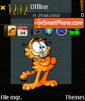 Garfield 30 theme screenshot