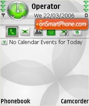 Gray tema screenshot