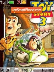 Toy Story 3 tema screenshot