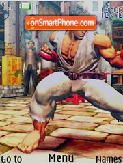 Скриншот темы Street Fighter 02