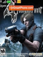 Resident Evi 4 theme screenshot