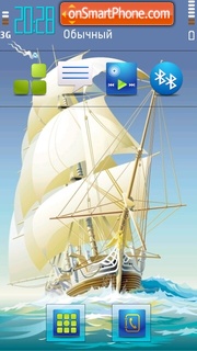 Schooner Hd es el tema de pantalla