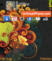 Abstract 24 tema screenshot