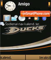 Anaheim Ducks 01 theme screenshot
