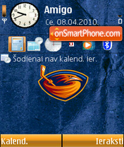 Atlanta Thrashers 03 theme screenshot