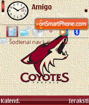 Скриншот темы Phoenix Coyotes