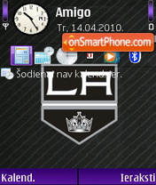 La Kings theme screenshot