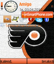 Philadelphia Flyers 01 theme screenshot