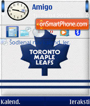 Toronto Maple Leafs 02 theme screenshot
