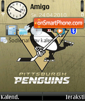 Pittsburgh Penguins 01 es el tema de pantalla