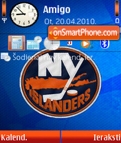 Скриншот темы New York Islanders 01