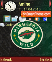 Minnesota Wild es el tema de pantalla