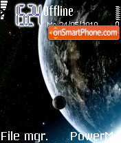 My Earth es el tema de pantalla