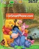 Скриншот темы Pooh And Friends 01