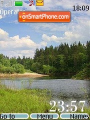 Nice Landscape tema screenshot