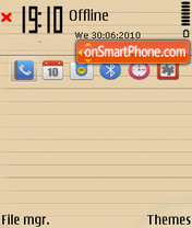 Simplicity tema screenshot