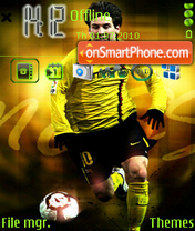 Messi 04 tema screenshot