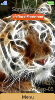 Tiger Rauch tema screenshot