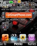 I Pod 3d Screen tema screenshot