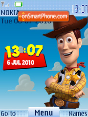 Capture d'écran Toy Story 3 Clock thème