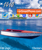 Maldives III theme screenshot