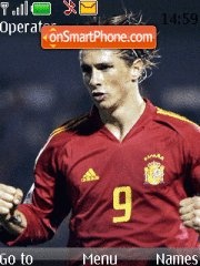 Скриншот темы Fernando Torres 02