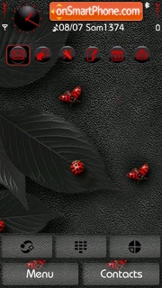 Red Bugs v5 theme screenshot