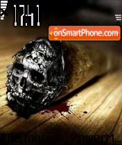 Cigarette tema screenshot