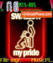 My Pride es el tema de pantalla