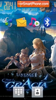Lineage 04 tema screenshot