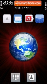 I Phone Style V2 tema screenshot