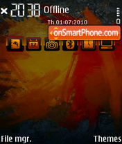 Droid tema screenshot