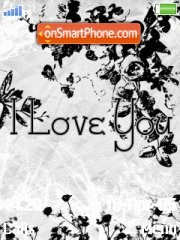 Abstract Love tema screenshot