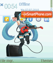 Miku Hatsune 01 Theme-Screenshot