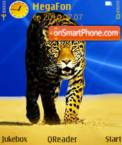 Leopard Art theme screenshot