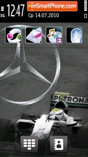 Mercedes 3254 theme screenshot