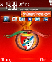 Capture d'écran Benfica thème