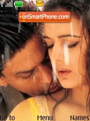 Capture d'écran Shahrukh + Preity thème