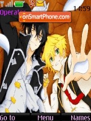 Pandora Hearts tema screenshot