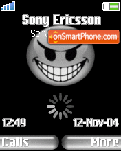 Anim Bad Smiley tema screenshot
