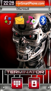 Terminator 07 theme screenshot