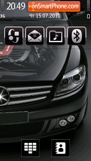 Mercedes Brabus tema screenshot