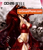 EvilGirl tema screenshot