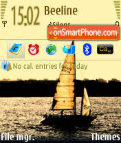 Boat tema screenshot