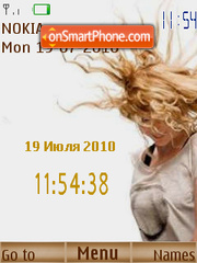 Taylor Swift tema screenshot