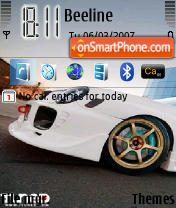 Subaru Impreza WRX theme screenshot