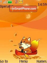 Скриншот темы Fire Fox 05