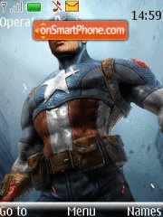 Captain America 04 tema screenshot